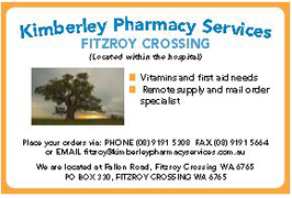 Kimberley Pharmacy Services Fitzroy Crossing
